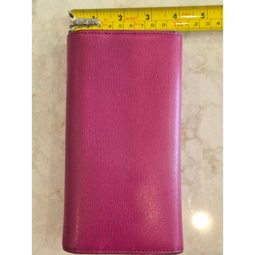 AUTHENTIC GUCCI 251861 Lovely Heart Pink Guccissima Leather Long Wallet - Picture 2 of 14